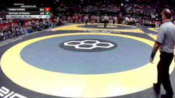 D3-132 lbs Semifinal - Nathan Attisano, Legacy Christian vs Owen Patrizi, Mohawk