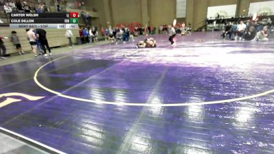 175F Semifinal - Carter Welsh, Lafayette (Wildwood) vs Cole Dillon, Francis Howell North