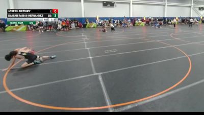 126 lbs Champ. Round 2 - Damian Ramos Hernandez, Unattached vs Joseph Drewry, Unattached