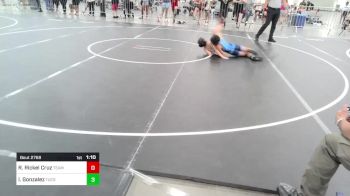 81 lbs Semifinal - Roan Rickel Cruz, Team Aggression vs Israel Gonzalez, Tucson Cyclones