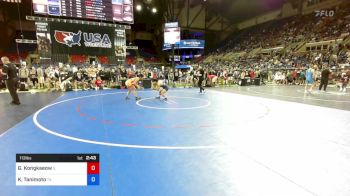 113 lbs Rnd Of 128 - Grayson Kongkaeow, Illinois vs Kody Tanimoto, Texas