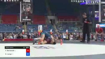 144 lbs Consolation - Faith Bartoszek, Wisconsin vs Katerina Lange, Minnesota