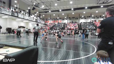 91 lbs Rr Rnd 1 - Zoie Gregory, Tulsa Blue T Panthers vs OLIVIA KUKOVICH, HURRICANE WRESTLING ACADEMY