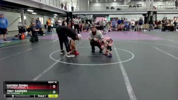 40 lbs Round 4 (8 Team) - Hayden Zemba, U2 Upstate Uprising vs Trey Sanders, Mat Assassins