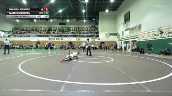 113 lbs Cons. Round 5 - Bradley Pulvers, Redondo Union vs Zairone Cabrera, South Torrance