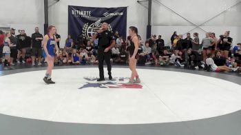 50 lbs Rr Rnd 5 - Summer Mutschler, Maryland Mana - W vs Mirage Haverfield, Cowtown - W