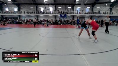 Silver 165 lbs Semifinal - Derek Johnson, St. Cloud State vs Mason Drake, Unattached