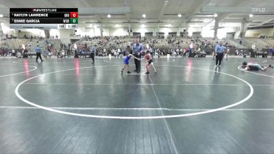 58 lbs Cons. Semi - Raylyn Lawrence, GroundZero vs Esmie Garcia, Warren Co Wrestling