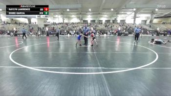 58 lbs Cons. Semi - Raylyn Lawrence, GroundZero vs Esmie Garcia, Warren Co Wrestling