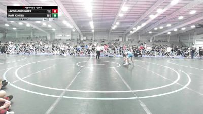 80 lbs Rr Rnd 1 - Jacob Guisinger, The Fort Hammers vs Kam Kindig, 4M Strength