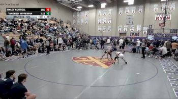 120 lbs Semifinal - Andrew Workman, Blackman vs Ryley Correll, Brentwood Aca.
