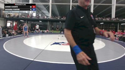 130 lbs Averie Counts, Kansas vs Savanna Porter, Florida