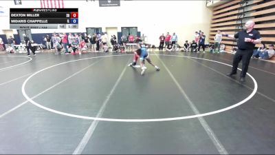 144 lbs Cons. Round 1 - Dexton Miller, SD vs Midaris Chappelle, IL