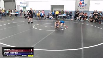 62 lbs 5th Place Match - Emery Schofield, Chugach Eagles Wrestling Club vs Harper Leck, Soldotna Whalers Wrestling Club