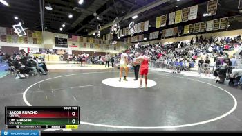 220 lbs Cons. Round 3 - Om Shastri, Los Gatos vs Jacob Ruacho, Central