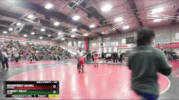 140 lbs Cons. Round 1 - Amarpreet Gharu, Oxnard vs Aubrey Kelly, Hemet