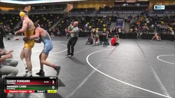 149 lbs Champ. Round 2 - Warren Carr, Wyoming vs Danny Fongaro, Columbia