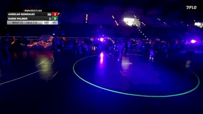 109.8-115 Quarterfinal - Hunter Hansen, Shootbox Wrestling Club vs Emma Morales, Agon Academy Wrestling