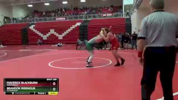 215 lbs Cons. Round 1 - Brandon Ridenour, Cloverleaf vs Maverick Blackburn, Wadsworth