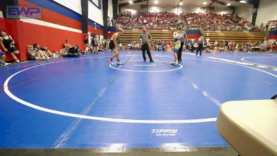 130 lbs Quarterfinal - Lawson Lonsdale, Berryhill Wrestling Club vs Chase Montroy, Team Tulsa Wrestling Club