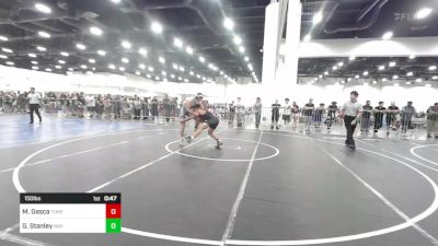 150 lbs Consi Of 8 #2 - Maxximus Gasca, Threshold WC vs Gunnar Stanley, Nikiski Freestyle WC