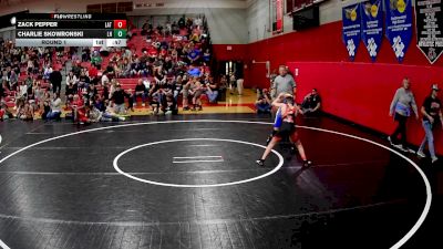 81-86 lbs Round 1 - Zack Pepper, Latrobe vs Charlie Skowronski, Laurel Highlands