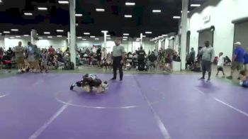 68 lbs Round 2 - Elijah Gill, Unattached vs Gino Hayes, Superior Wrestling