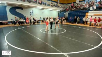 140 lbs. Champ. Round 1 - Adia Hull, Willard vs Evelyn Hall, Park Hill
