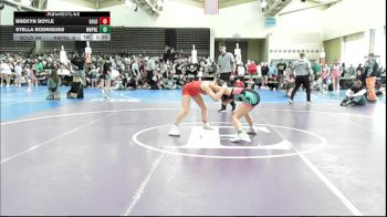115 lbs Rr Rnd 3 - Brekyn Boyle, All I See Is Gold Academy - Girls vs Stella Rodrigues, NewWhale Purple - Girls