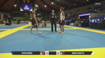 Pietro Ferrero vs Daniele Rossetto 2026 IBJJF European NoGi