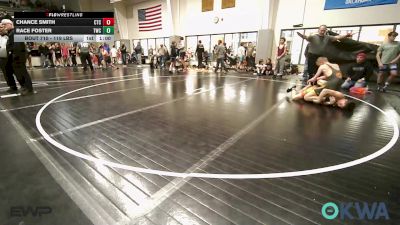 119 lbs Quarterfinal - Chance Smith, Cleveland Takedown vs Race Foster, Tahlequah Wrestling Club