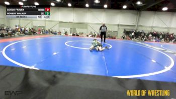 58 lbs Rr Rnd 5 - Loxus Farley, Texas Thunder vs Robert Walker, Shelton Wrestling Academy 9U