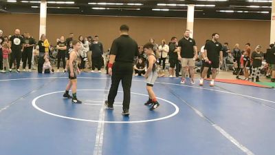 85 lbs Champ. Round 2 - Yair Herrera, Warrior Trained Wrestling vs Dean Norris, Vici Wrestling Club
