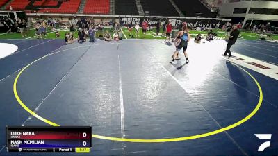 157 lbs Cons. Semi - Luke Nakai, Hawaii vs Nash McMilian, Idaho