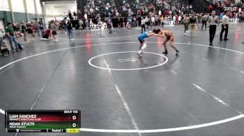 113 lbs Champ. Round 1 - Noah Stults, Wray Eagles vs Liam Sanchez, Bennett Wrestling Club