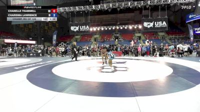 140 lbs Champ. Rd Of 128 - Chanelle Trammell, OH vs Charisma Lawrence, IN