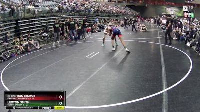 150 lbs Semis & 1st Wrestleback (8 Team) - Christian Marsh, Kansas Copperheads vs Lexton Smith, North Dakota 2