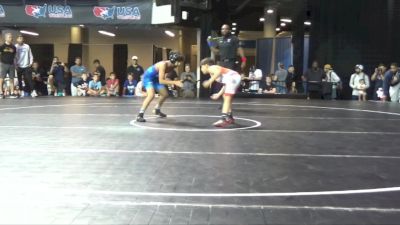 93 lbs 1st Place Match - Alexander Cid, Toss Em Up Wrestling Academy vs Subhan Ahmad, HeadHunters Wrestling Club
