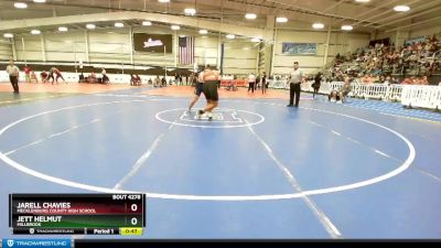 285 lbs Cons. Round 2 - Jarell Chavies, Mecklenburg County High School vs Jett Helmut, Millbrook