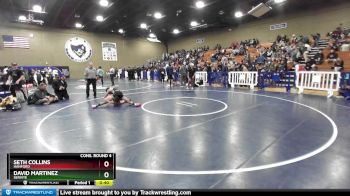 120 lbs Cons. Round 4 - Seth Collins, Hanford vs David Martinez, Servite