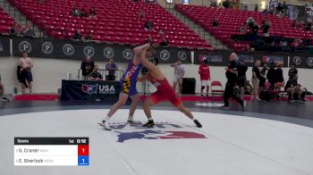 80 kg Semis - Gavin Craner, Michigan Grappler Training Center vs Emmitt Sherlock, HeadHunters Wrestling Club