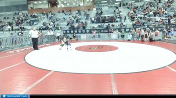 56 lbs Quarterfinal - Noah Hollamon, Mine Yard Dogs Wrestling Club vs Elijah Jarvis, Team Real Life Wrestling