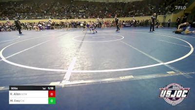 80 lbs Round Of 16 - Ryland Allen, Sisters On The Mat vs Maddex Ewy, Elgin Wrestling