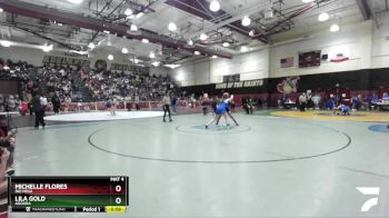 155 lbs Cons. Round 4 - Lila Gold, Agoura vs Michelle Flores, Rio Mesa