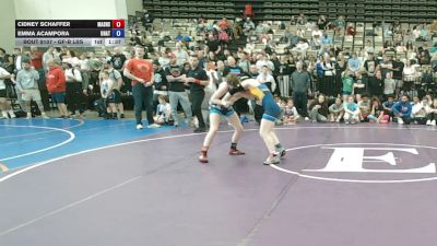 Quarterfinal - Cidney Schaffer, Mat Assassins vs Emma Acampora, Unattached
