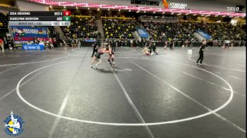 130 lbs Cons. Round 3 - Zoa Dejong, Omaha Westside Girls vs Kaelynn Boston, Ankeny