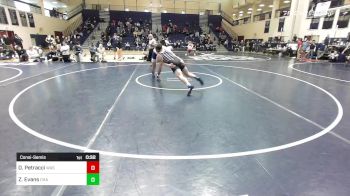 215 lbs Consolation - Dominic Petracci, Washington Twp vs Zack Evans, Chambersburg