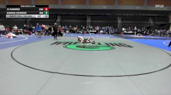 120 lbs Consi Of 8 #2 - CJ Ramirez, Canyon View AZ vs Darion Johnson, West Linn