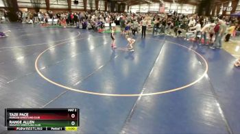 55 lbs Quarterfinal - Range Allen, Wasatch Wrestling Club vs Taze Pace, Morgan Wrestling Club