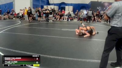 138 lbs Round 2 (8 Team) - Tyler Ulmer, Ohio Storm vs Isaiah Callahan, Warrior RTC